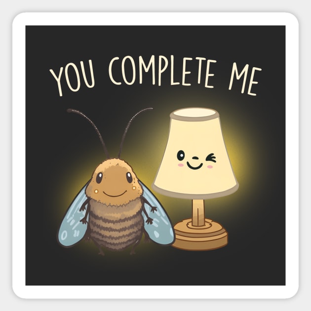 You Complete Me Valentines Day Sticker by Nessanya